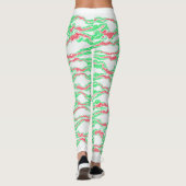 Candy Cane Camo Leggings (Achterkant)