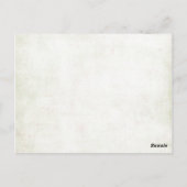 Candy Cane Card Holders Briefkaart (Achterkant)