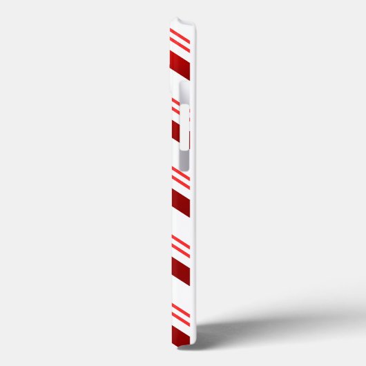 Candy Cane Case-Mate iPhone Case (Achterkant / Links)