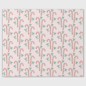 Candy Cane Cheer Cadeaupapier (Vlak)