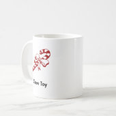 Candy Cane Chew Speelgoed Koffiemok (Voorkant links)