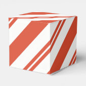 Candy Cane Chorus-Big Stripe Diagonal Bedankdoosjes (Achterkant)