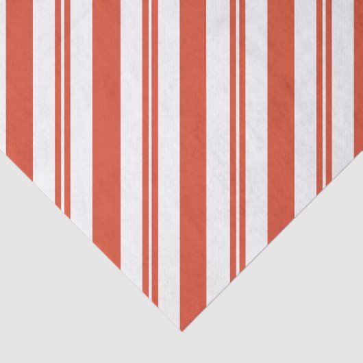 Candy Cane Chorus-Big Stripe Diagonal Tissuepapier (Detail)