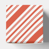 Candy Cane Chorus-Stripe-Diagonal Bedankdoosjes (Bovenkant)