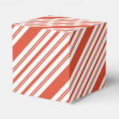 Candy Cane Chorus-Stripe-Diagonal Bedankdoosjes (Achterkant)