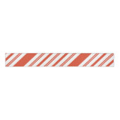 Candy Cane Chorus-Stripe-Diagonal Grosgrain Lint (Voorkant)