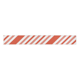 Candy Cane Chorus-Stripe-Diagonal Grosgrain Lint