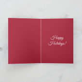 Candy Cane Christmas Arrangement Kaart (Binnen)