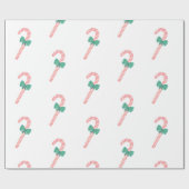 Candy Cane Christmas Cadeaupapier (Vlak)