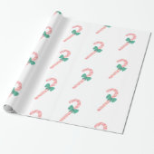 Candy Cane Christmas Cadeaupapier (Uitgerold)