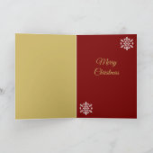 Candy Cane Christmas Card Feestdagen Kaart (Binnen)