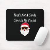 Candy Cane Christmas Funny Naughty Dirty Raunchy G Muismat (Met muis)