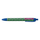 Candy Cane Christmas Green Zwarte Inkt Pen (Bodem)