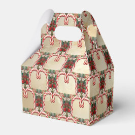 Candy Cane Christmas Holiday Gift Box Bedankdoosjes