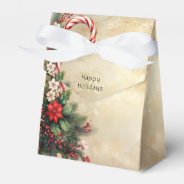 Candy Cane Christmas Holiday Gift Box Bedankdoosjes