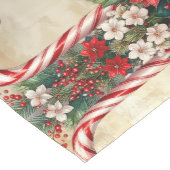 Candy Cane Christmas Holiday Table Runner Medium Tafelloper (Hoek)
