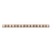 Candy Cane Christmas Satin Ribbon Satijnen Lint (Voorkant)