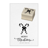 Candy Cane Christmas Stamp Rubberstempel