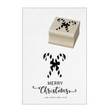 Candy Cane Christmas Stamp