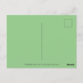 CANDY CANE CHRISTMAS UNICORN, HOLIDAY PONY FANTASY BRIEFKAART (Achterkant)