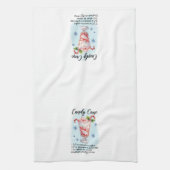 Candy Cane Cocktail Recept Kerstvakantie Theedoek (Verticaal)