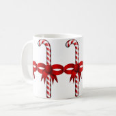 Candy Cane Coffee Mok (Voorkant links)