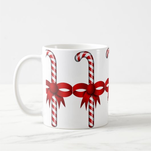 Candy Cane Coffee Mok (Links)