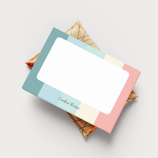 Candy Cane Color geblokkeerd Post-it Notes