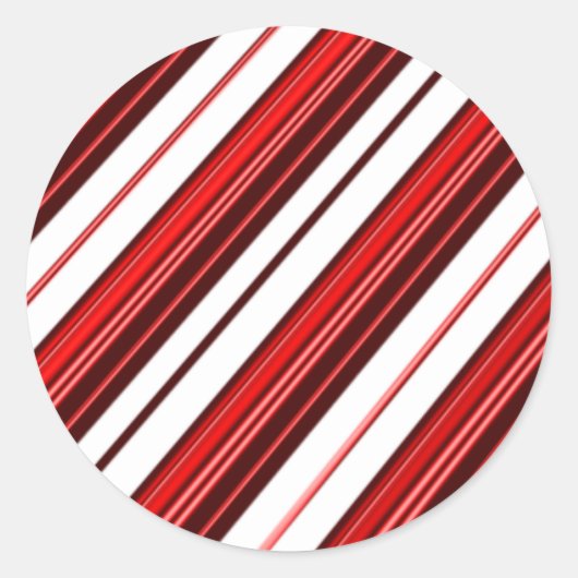 Candy Cane Colors kerstkaartjes Envelope Stickers (Voorkant)