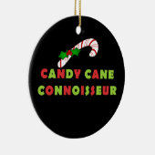 Candy Cane Connoisseur Keepomwille Ornament (Rechts)