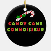 Candy Cane Connoisseur Keepomwille Ornament (Achterkant)