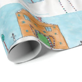 Candy Cane Cottage - KidsArt for CHOC Cadeaupapier (Rol Hoek)