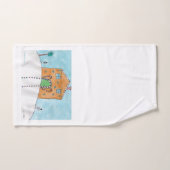 Candy Cane Cottage - KidsArt for CHOC Handdoek (Handdoek)