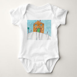 Candy Cane Cottage - KidsArt for CHOC Romper