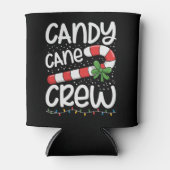 Candy Cane Crew Christmas Family Kerstvakantie Blikjeskoeler (Voorkant)