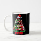 Candy Cane Crew Christmas Funny Xmas Matching Fami Koffiemok (Links)