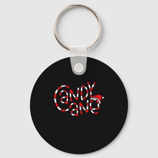 Candy Cane Crew Christmas Xmas Love Candy Boys Gir Sleutelhanger (Voorkant)
