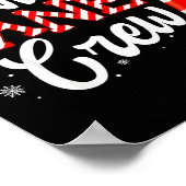 Candy Cane Crew Funny Xmas Christmas Pajamas Men W Poster (Hoek)