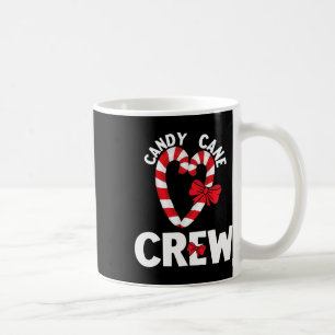 Candy Cane Crew Grappig Kerst Zoete Snoep Kerstmis Koffiemok
