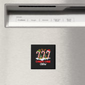 Candy Cane Crew Kerst Grappige Familie Matching Py Magneet (Insitu (Vaatwasser))