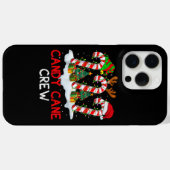 Candy Cane Crew Kerstmis Santa Elf Rendier X-mas Case-Mate iPhone Case (Achterkant (horizontaal))