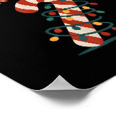 Candy Cane Crew Kerstverlichting Familie Kinder Jo Poster (Hoek)