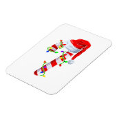 Candy Cane Crew Kerstverlichting Familie Matching  Magneet (Linkerzijde)