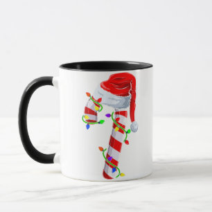 Candy Cane Crew Kerstverlichting Familie Matching  Mok