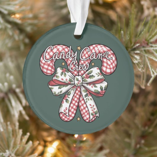 Candy Cane Crew Keurige Kerst Vakantie Ornament (Boom)