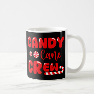 Candy Cane Crew Matching Family Snoep Lover Koffiemok