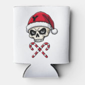 Candy Cane Crew Skull Christmas 2025 Funny Men Boy Blikjeskoeler (Voorkant)