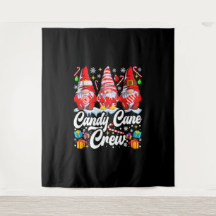 Candy Cane Crew Snoep Lover Gnome Wandkleed