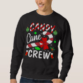 Candy Cane Crew Trui (Voorkant)