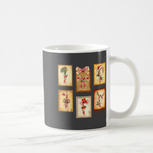 Candy Cane Crew Vintage Stempel Kerst Vakantie Xm Koffiemok